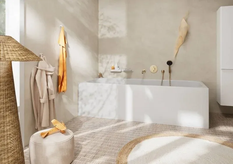 Смеситель для душа Hansgrohe DuoTurn 75418140 бронза