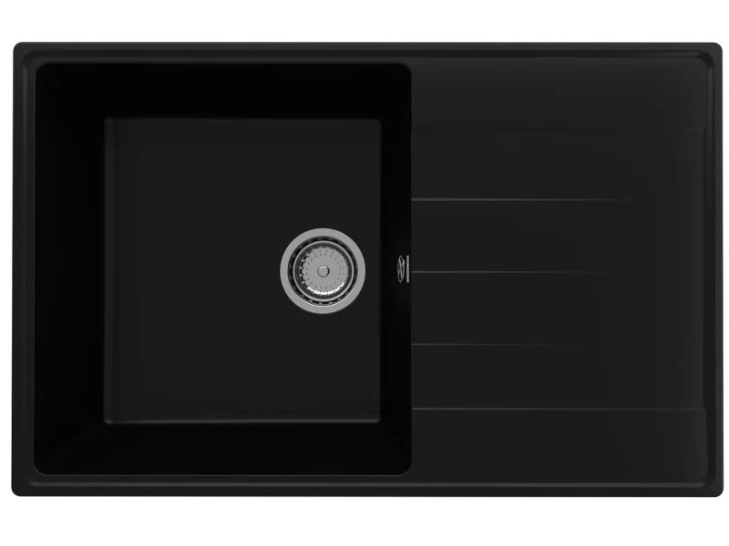 Кухонная мойка Ulgran Quartz Prima 780-07 уголь