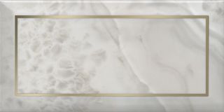 Декор Kerama Marazzi OS\A275\19075 Сеттиньяно белый глянцевый 9.9x20x0,92
