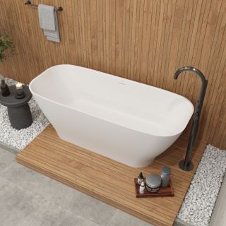 Ванна из искусственного камня WHITECROSS Clover 0220.170072.200 170x72 см белый матовый Ванна из искусственного камня WHITECROSS Clover 0220.170072.200 170x72 см белый матовый