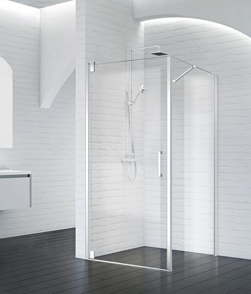 Душевой уголок BelBagno прямоугольный хром MARMI-AH-1-70/100-C-Cr