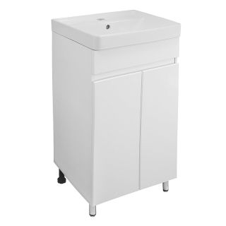 Тумба с раковиной Azario Эстима CS00094634 50 см белый