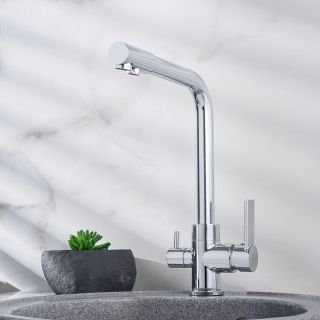 Смеситель для кухни РМС SL130-015F eco с подключением фильтра хром Смеситель для кухни РМС SL130-015F eco с подключением фильтра хром