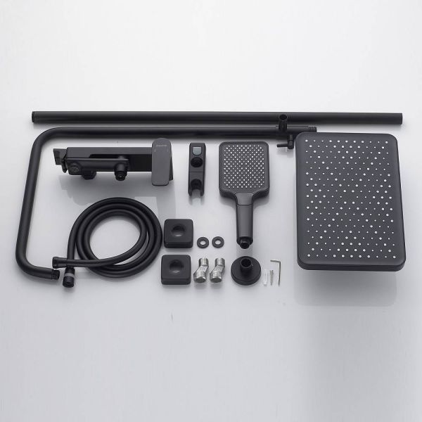 Душевая стойка Shevanik S4226H чёрный Душевая стойка Shevanik S4226H чёрный