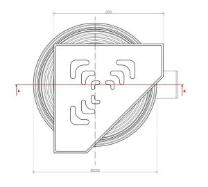 Душевой трап Confluo Standard Angle 2