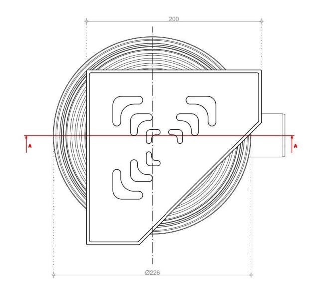 Душевой трап Confluo Standard Angle 2