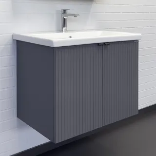 Тумба с раковиной Comforty Лима 00-00015478 70 см антрацит Тумба с раковиной Comforty Лима 00-00015478 70 см антрацит