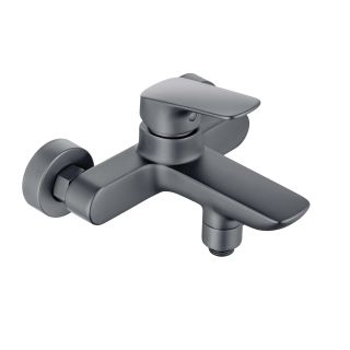 Смеситель для ванны Aquatek Вега AQ1040BGM оружейная сталь