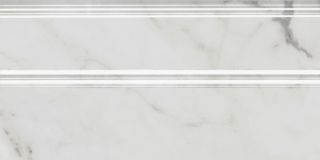 Плинтус Kerama Marazzi FMA033R Коррер белый глянцевый обрезной 30x15x1,7