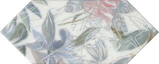 Плитка Kerama Marazzi TOC002 Декор Фурнаш грань белый глянцевый 9,8x9,8x0,92