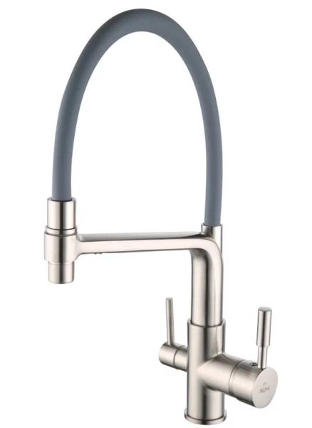 Смеситель для кухни Rose R658L сатин Смеситель для кухни Rose R658L сатин