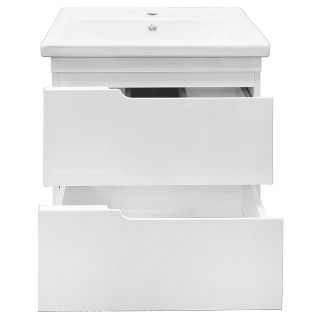 Тумба с раковиной Azario Kantri CS00097250 60 см белый глянец