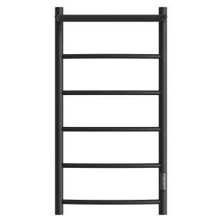 Полотенцесушитель электрический APEXTERMO Corona CR01184BM 80x40 см с полкой чёрный матовый