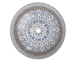 Раковина чаша Bronze de Luxe Марракеш 1008, синий Раковина чаша Bronze de Luxe Марракеш 1008, синий