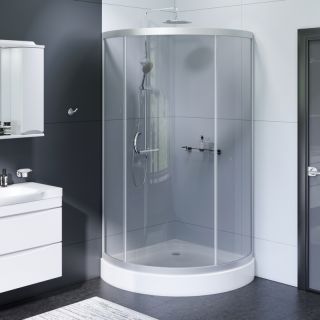 Душевой уголок Am.Pm BLISS  WK53CC  90x90 с душевой системой и аксессуаром Душевой уголок Am.Pm BLISS  WK53CC  90x90 с душевой системой и аксессуаром
