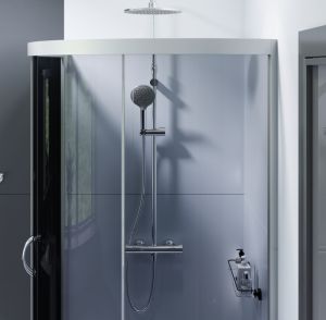 Душевой уголок Am.Pm BLISS  WK53CC  90x90 с душевой системой и аксессуаром