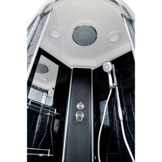 Душевая кабина Deto BМ4590 стандартная BLACK 90х90х220 см Душевая кабина Deto BМ4590 стандартная BLACK 90х90х220 см