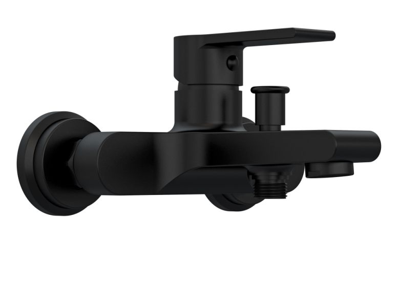 Смеситель Cersanit BRASKO BLACK 63108 для ванны и душа
