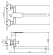 Смеситель для ванны Haiba HB22617 хром