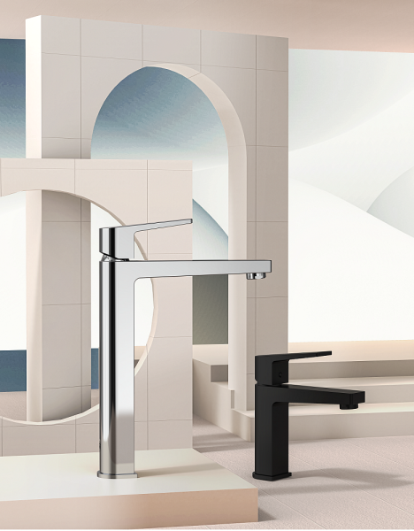 Смеситель для раковины Splenka S02.10.06 чёрный