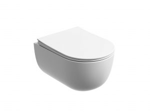 Ceramica Nova Modena Rimless CN6063MW подвесной унитаз матовый
