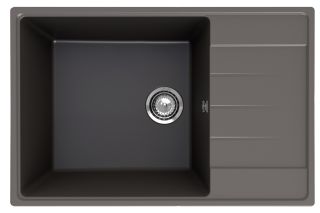 Кухонная мойка Ulgran Quartz Prima 760-09 асфальт Кухонная мойка Ulgran Quartz Prima 760-09 асфальт