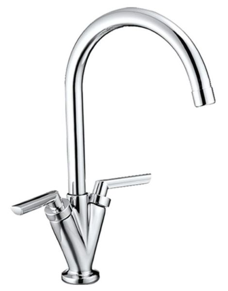 Смеситель для кухни Haiba HB4098 хром