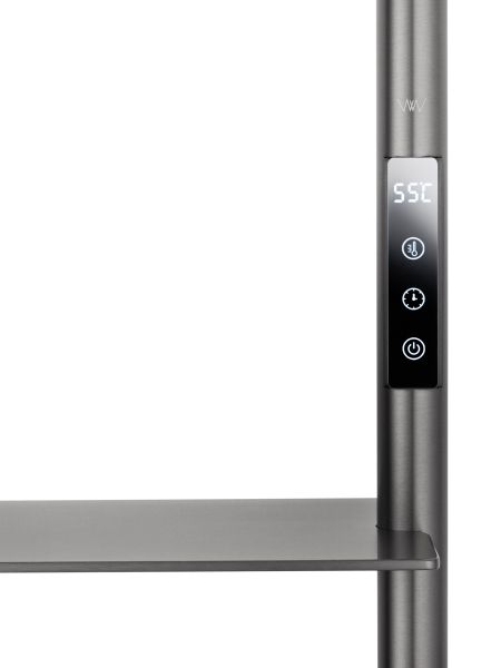 Полотенцесушитель электрический Wonzon & Woghand D?sseldorf WW-A203-GM 47x92 см тёмный графит