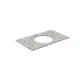 Столешница для полувстраиваемых раковин Kerama Marazzi Бричиола KM6012G0471RP80Ic2 80 см белый натуральный