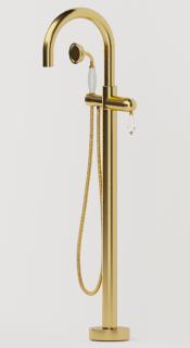 Напольный смеситель для ванны Boheme Imperiale 289-SW с кристаллом Swarovski Напольный смеситель для ванны Boheme Imperiale 289-SW с кристаллом Swarovski