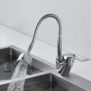 Смеситель для кухни Shevanik S5143 хром Смеситель для кухни Shevanik S5143 хром