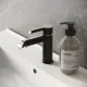 Смеситель для раковины Grossman Alba 510.K35.06.100/210 чёрный/хром