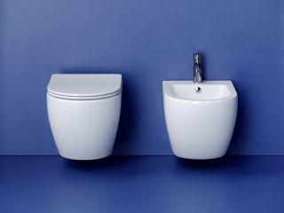 Унитаз подвесной Ceramicanova Метрополь (Metropol) CN4002T безободковый торнадо белый