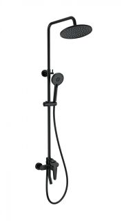 Душевая стойка Wonzon & Woghand WW-B2168-A-MB чёрный матовый Душевая стойка Wonzon & Woghand WW-B2168-A-MB чёрный матовый