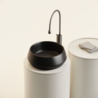 Раковина Ceramicanova Майя (Maya) CN12004MB 40 см чёрный матовый