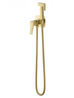 Гигиенический душ со смесителем Wonzon & Woghand Flex WW-88829072-BG брашированное золото