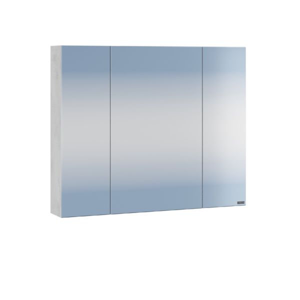 Зеркало-шкаф Санта Марс 700416 80 см светлый