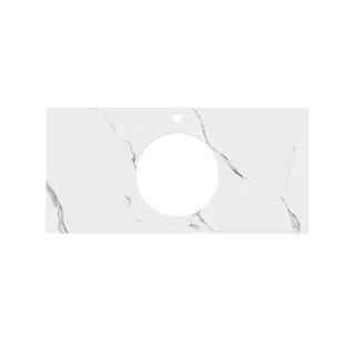 Столешница для накладных раковин Kerama Marazzi Монте Тиберио PL5.SG50008220R\100 100 см белый натуральный