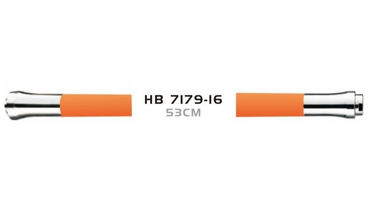 Гибкий излив для кухонного смесителя Haiba HB7179-16 оранжевый