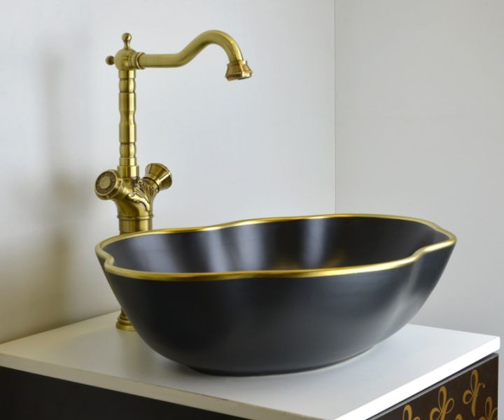 Смеситель для раковины Bronze de Luxe ROYAL 21973, бронза Смеситель для раковины Bronze de Luxe ROYAL 21973, бронза
