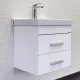 Тумба с раковиной Comforty Никосия 00-00018022 50 см белый