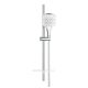 Душевой гарнитур Grohe Rainshower SmartActive Cube 130 26584LS0 с мыльницей три режима струи белая луна/хром
