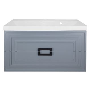 Тумба с раковиной Azario Armario CS00097017 90 см серый матовый