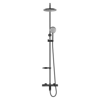 Душевая стойка Swedbe Hermes 5116B с термостатическим смесителем для ванны чёрный Душевая стойка Swedbe Hermes 5116B с термостатическим смесителем для ванны чёрный