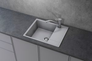 Кухонная мойка Ulgran Quartz Prima 605-08 космос