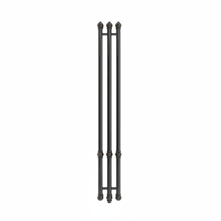 Полотенцесушитель электрический Indigo Гэтсби 3 DG3E120-16BCH 16x120 см чёрный хром