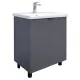Тумба под раковину Comforty Лима 70 00-00013686 антрацит