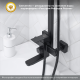 Душевая стойка РМС SUS125BL-009DK чёрный