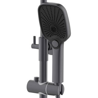 Душевая стойка Azario Conda AZ-K2311GR графит