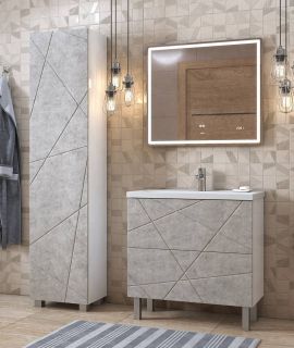 Тумба под раковину напольная Vigo Geometry tn.bsf.GEO.9696.80.2Y 80 см бетон Тумба под раковину напольная Vigo Geometry tn.bsf.GEO.9696.80.2Y 80 см бетон